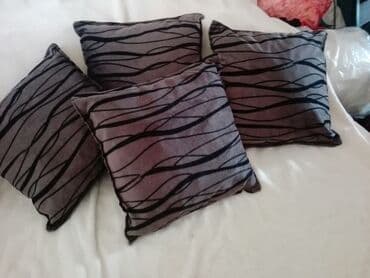 Dekorativni jastuk, 40x40, bоја - Siva