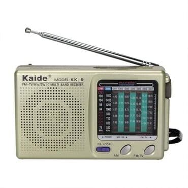 Mini disk plejeri: Cena 1250din Mini Radio Tranzistor KK-9 Dostupan u 3 boje: * Zlatni * — 2