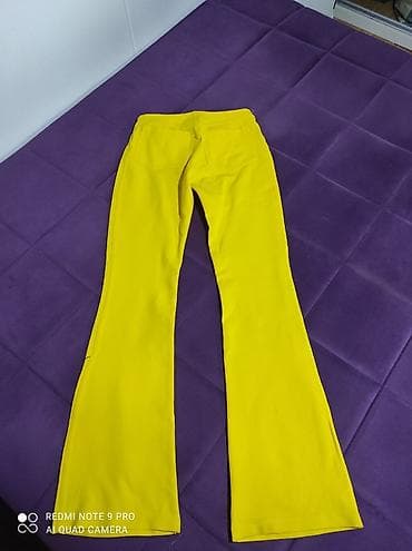 suskave pantalone: Pantalone sa elastinom, vrlicina S duzina 99, poluobim struka 36 — 3