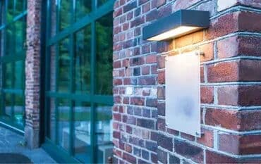 staklene cinije ikea: Zidna lampa, bоја - Siva, Novo — 2