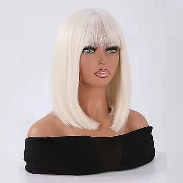 Perfumes: Plava bob perika sa šiškama – prirodan izgled i lako održavanje - — 2