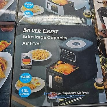 polovne mesoreznice: 08. Air Fryer 10L Friteza na vruc vazduh 10L Silver Crest 10l Pržite — 1
