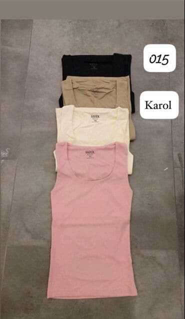 replay tank custom for her: Karol majice S.M.L.XL Dostupne boje: Crna,bela,krem,limun zuta,roza — 4