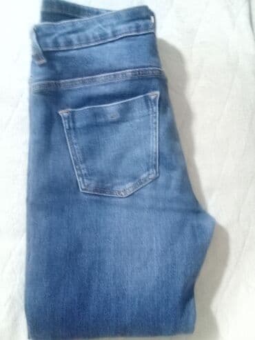 zara cargo pantalone: 30, 30, Teksas, Normalan struk — 2