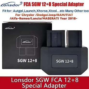 Automobili: NOVO- Lonsdor SGW FCA Adapter + 12+8 Baypass Kabel Lonsdor FCA SGV — 4