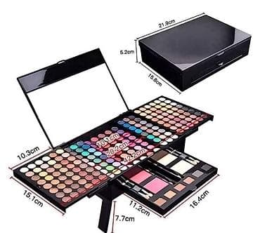 lidl puder: 03. Sminka Kofer sa sminkom Paleta sminke Set sminke 194 boje — 1
