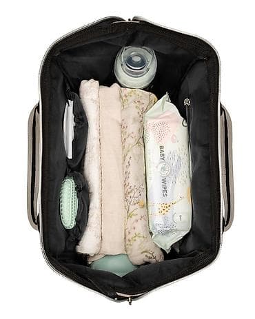 drzac za olovku: KikkaBoo Torba za mame Siena premium – beige Elegantna i praktična — 10