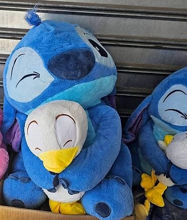 kaka dres: 🩵 Velika plišana igračka – Stitch & Paja Patak 🩵 Preslatka, mekana — 1