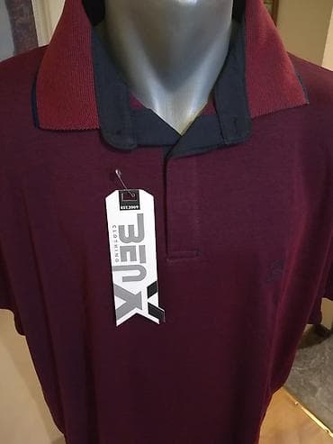 Women's Footwear: T-shirt color - Burgundy — 2