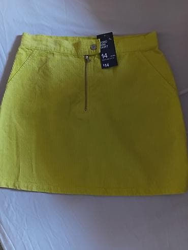 Overalls: Denim Co, L, color - Yellow — 2