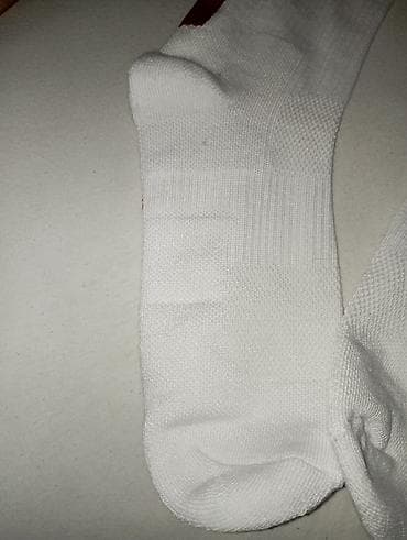 arilje ves: NBA košarkaške čarape – bela boja sa crvenim detaljima - Originalni — 4