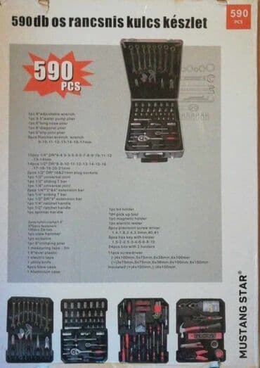 alat za savijanje kuka za oluke: Set alata u koferu MUSTANG STAR 590(brzi) Model MTS-6019   Sve što — 1