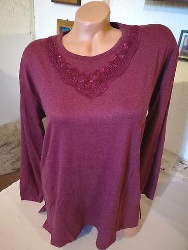 Muška obuća: Nova zenska tunika sa vezom za punije dame Rumeysa. Turska. Odlicna — 1