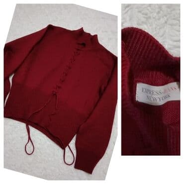 h and m kupaci: Prelep bordo dzemper Express-yeans NewYork Ramena 38 Pazuh 48 Duzina — 3
