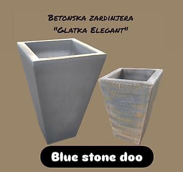 Betonska žardinjera „Glatka Elegant” – moderno, sužavajuće