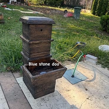 le silla beograd: Dekorativna baštenska fontana – “Blue stone doo” - Materijal — 1