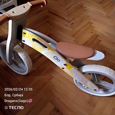 intersport skafanderi za decu: Drveni balans bicikl za decu - Materijal rama: drvo sa dekorom u — 1
