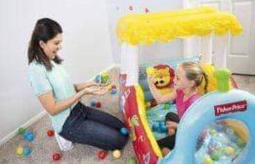 tomas voz igracka: Cena 4850 din Bestway 93537 Fisher Price Voz sa 25 loptica 132 x 94 x — 6