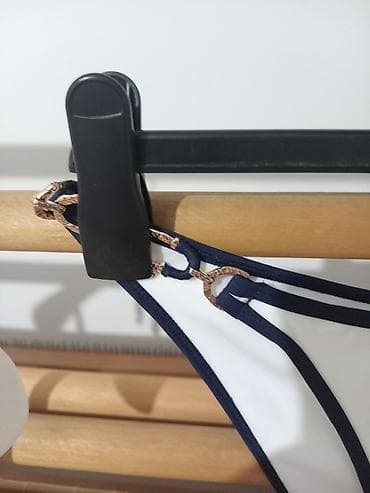 kupaći kostimi bonatti: Nov, elegantan, dvodelni kupaći kostim NEW YORKER, beli sa teget — 4