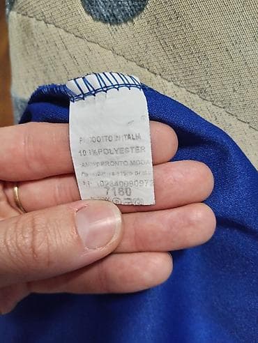 Blazers: M, color - Blue, Oversize, Long sleeves — 5