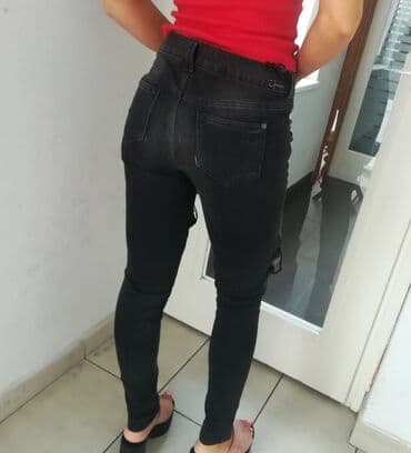 pocepane pantalone: Jeans, Regular rise, Ripped — 3