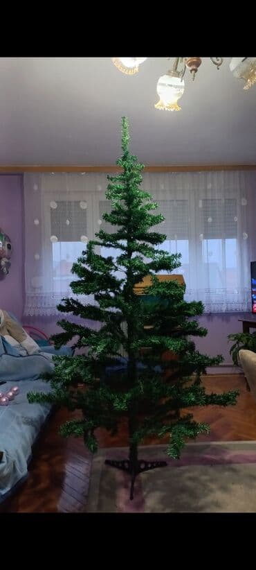 Christmas tree, color - Green, New