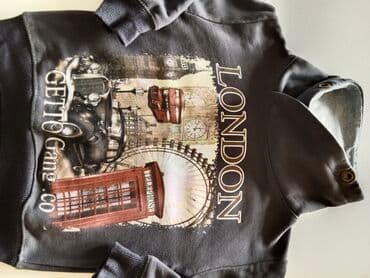 Ski odeća: Duks za dečake veličina 2 realno za 86/92 cm visinu brušeni pamuk — 3