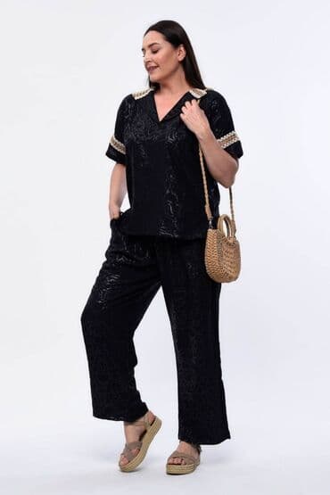 ženski kompleti za punije: ***Hit kompleti za punije dame cena 3600 Pamuk viskoza elastin Siri — 6