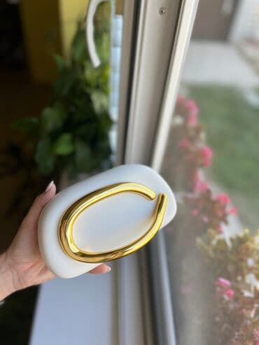 venecijanska maska: Elegantna torbica, Handmade, Materijal: Koža — 1