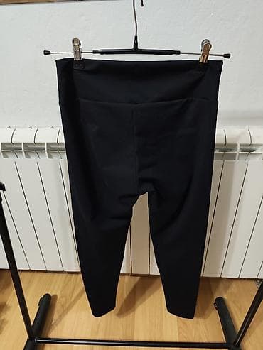 sobne papuce zenske: Nike ženske sportske helanke – crne - Model sa visokim pojasom za — 3