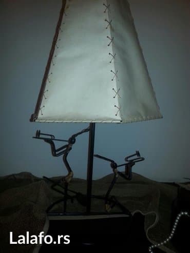 Rasveta: LAMPA OD KOVANOG GVOZDJA 
MADE IN ITALY — 1