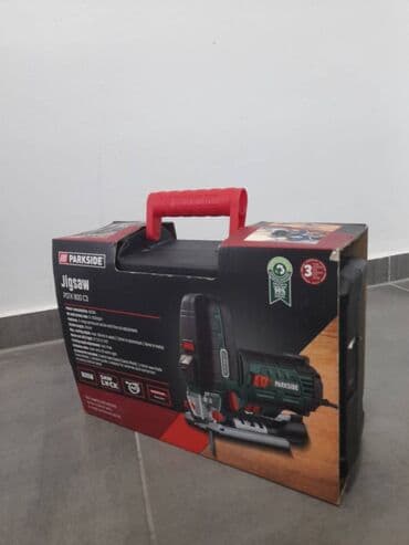 Električne ubodne testere: Nova samo probana kupljena u lidlu parkside 800w za sečenje drveta — 18