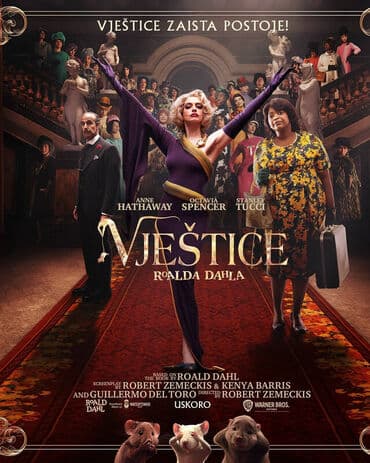 Knjige, audio i video formati: The Witches 2020 --- PRODAJEMO FILM IZ NASLOVA Film je sa prevodom — 1