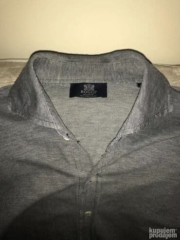 Pantalone: Original BOGGI Milano kosulja L / M KAO NOVA 100% cotton Mateijal je — 1