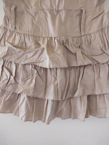 haljine c a: A-Dress 2XS (EU 32), color - Beige, Without sleeves — 3