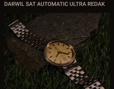 sat darwil 17 rubis cena: Darwil Automatic “Gold Spring” 25 – švajcarski ručni sat - Mehanički — 6