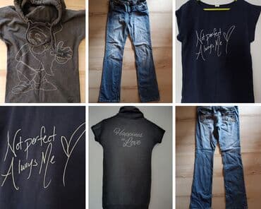 pantalone tri četvrt: Tri za 1000din M — 1