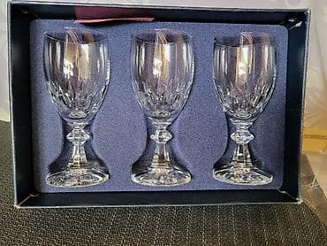 kalendar 2004 godine: Case kristal,led kristal za vino 1970/80ta.godina Zwiesel Nemacka — 4