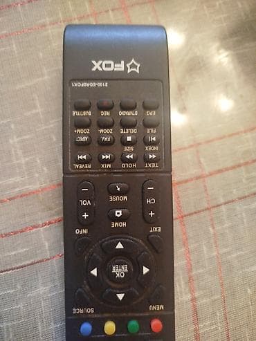 mts daljinski za tv: Daljinski za Fox televizor
Ispravan — 4