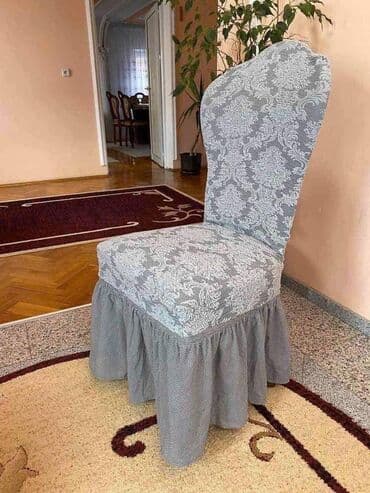 elasticne presvlake za stolice cena: Univerzalne rastegljive navlake za stolice
6 komada- cena 3300 din — 7