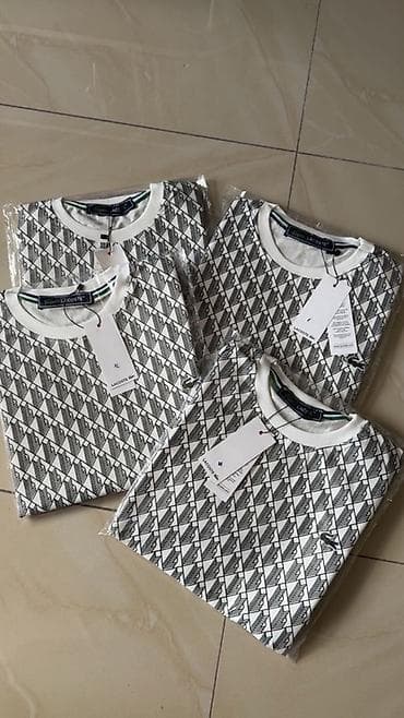 original dres real madrid: Men's T-shirt Lacoste, bоја - Bela — 1