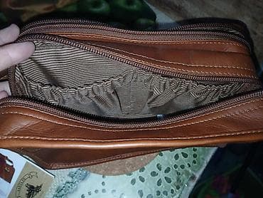 muska torbica kozna: Muška kožna torbica – Kayaf Leather - Materijal: prirodna koža u — 3
