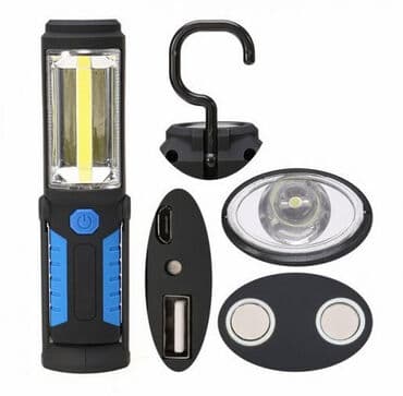 rolsue za decu: Punjiva led radna lampa sa magnetom Magnet na dnu lampe i maglet na — 4