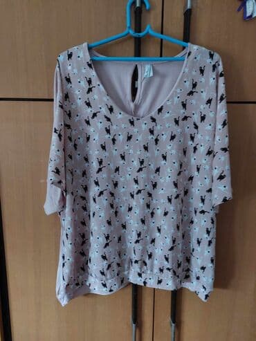 pull and bear suknje: Prelepa roze tunika Po grudi 67 - 75+ Duzina 68 Sa slikama maca — 3