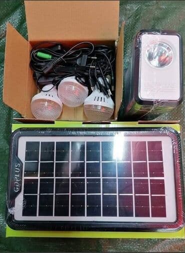 solarni sistem za kucu: Solarni sistem GD-7plus,PONOVO NA STANJU! Multifunkcijski prenosivi — 2