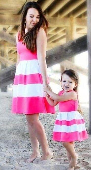haljina 10: Haljine za mame i devojcice - rade se u velicinama od 1 do 12, i za — 20