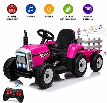 minđuše za decu: 🚜✨ Dečiji traktor na akumulator TRACT XMX611 ✨🚜 Savršen izbor za male — 4