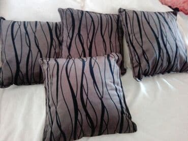 new tekstil beograd: Throw pillow, 40x40, color - Grey — 2