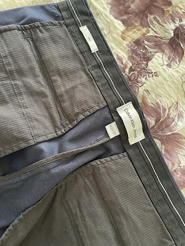 amc pantalone: Muške pantalone Calvin Klein Jeans – tamnoplave w 32 l 36 Elegantne — 8