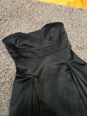 Haljine: MEXX elegantna crna haljina - Model: strapless/korset kroj sa — 3